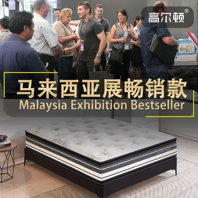 Pressure-Relief Zoned Spring Mattress, Thickened, Soft, Hotel Style