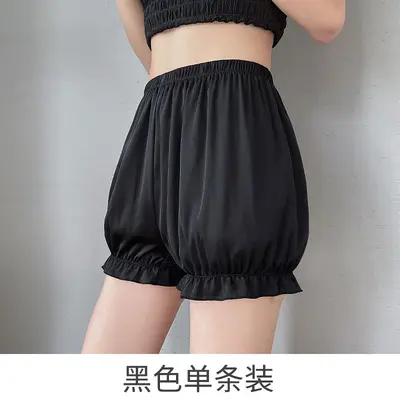 Women's Thin Summer Safety Shorts, Loose Fit, Anti-Exposure - 9