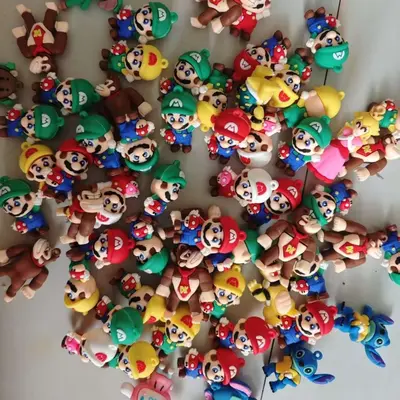 Trendige PVC-3D-Cartoon-Sammelfiguren