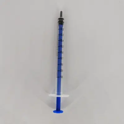 1-500 ml Plastic Syringe with Needle, Lab and Veterinary Use - 13