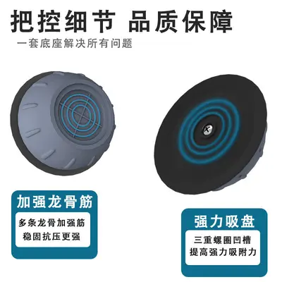 Washing machine base mat, anti-slip shock-absorbing pad - 3