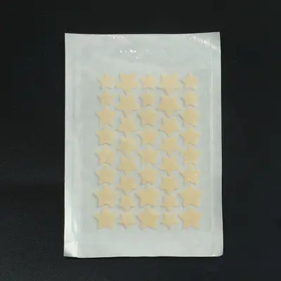 Hydrokolloid-Akne-Pflaster, 40 Stück, bunte Sternform, abdeckend, hautfreundlich, unsichtbar, atmungsaktiv, wasserfest, Großhandel aus Herstellerlagerbestand. - 11