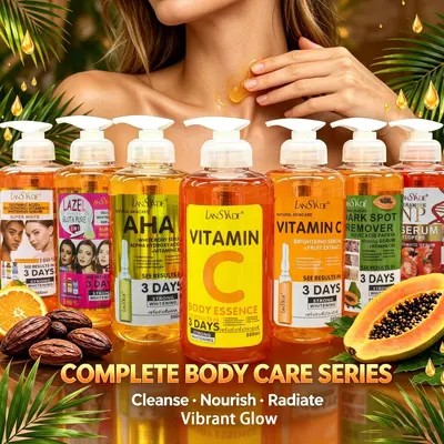 Cross-border AHA original solution vitamin C ampoule essence fruit acid moisturizing repair brightening skin lightening serum 500ml - 4