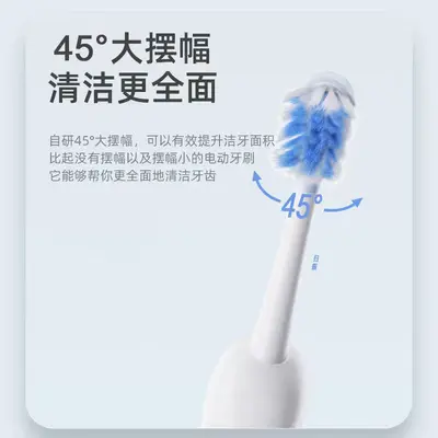 Fully Automatic Sonic Electric Toothbrush, Soft Bristles, Couple Model