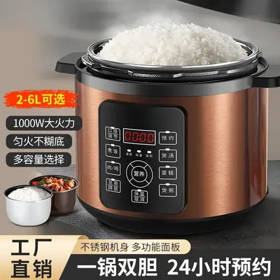 Smart Large-Capacity Electric Pressure Cooker with Programmable Timer - 3
