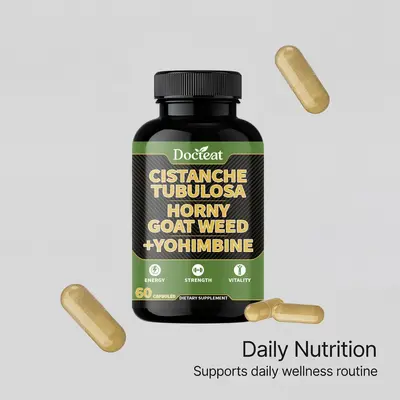 Docteat Vitality Energy Support Capsules, Focus Support - 5