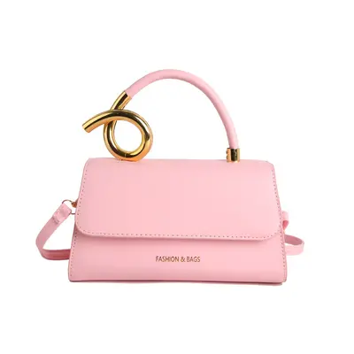 Women's Small Square Underarm Bag, Solid Color, Single Shoulder - 9