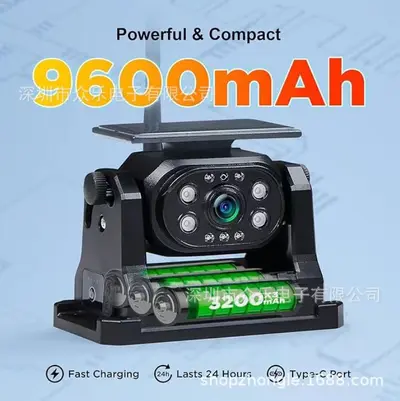 Solar security camera WiFi 3MP, indoor and outdoor - 4
