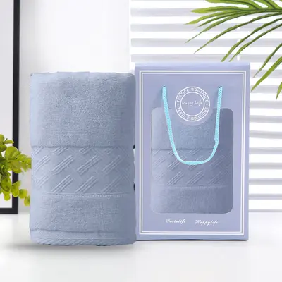 Havlu banyo havlusu 3'lü set, hediye kutusu - 12