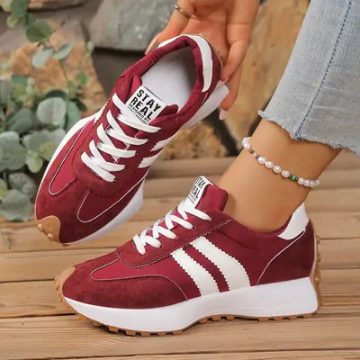 Women's Plus Size Chunky Dad Shoes, Thick Sole, Spring/Summer 2025 - 8