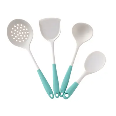 Silicone Kitchen Utensil Set Soup Ladle Spatula Non-stick Heat-resistant Home Cooking Silicone Kitchen Utensil Set