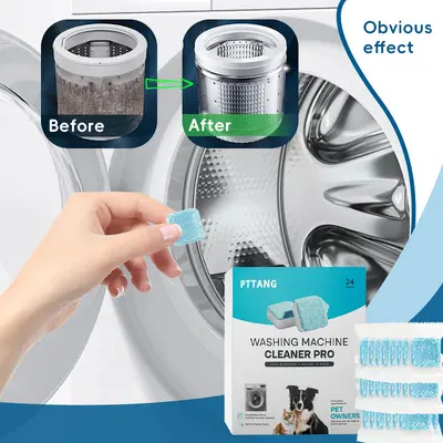Household Washing Machine Drum Cleaning Tablets, Disinfecting and Deodorizing - 5