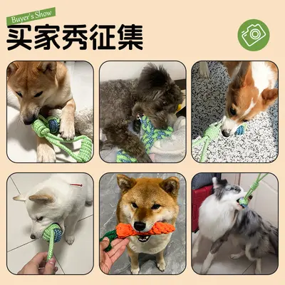 Durable Knotted Rope Dog Toy for Small, Medium and Large Dogs - 3