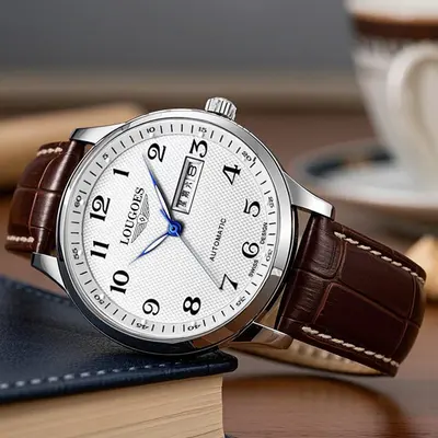 Quarz Herrenarmbanduhr wasserdicht leuchtend Retro-Design - 3