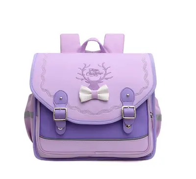 Primary School Backpack for Boys and Girls, Waterproof, Grades 1-6, Spine Protection - 7