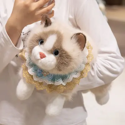 Simüle Ragdoll Kedi Peluş Oyuncak, 2026 - 3