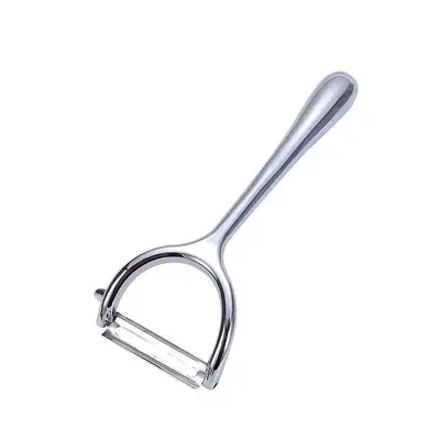 Edelstahl-Schälmesser für Kartoffeln und Obst - 6