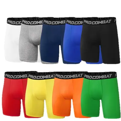 Men's Compression Fitness Shorts, Quick-Dry, Five-Point Length