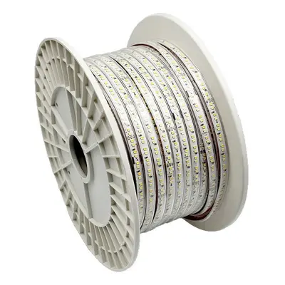 Üç Renkli Değişken Işık Led Şerit 220V Oturma Odası Tavan TV Yatak Odası Ambiyans Işığı Dış Mekan Su Geçirmez Kendinden Yapışkanlı Led Yumuşak Işık Şeridi