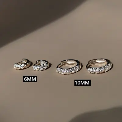 Elmas küpeler, gümüş, lüks tasarım, kadın, kulak delme