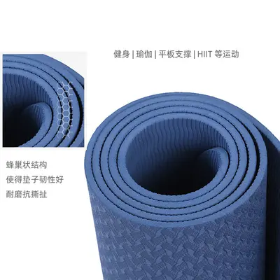 Üretici toptan yoga odası yeni başlayanlar için özel mat spor fitness mat tek katmanlı tek renkli yoga mat üreticisi