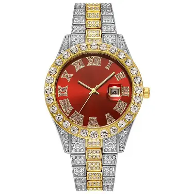 Quartz watch, steel band, roman numerals - 10