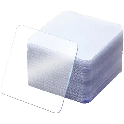 Transparent acrylic double-sided tape for drill-free wall mounting
