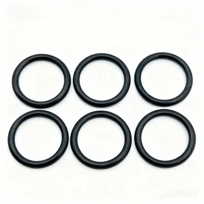 Food-Grade Silicone O-Ring, High-Temperature Resistant, Nitrile and Fluororubber Seal