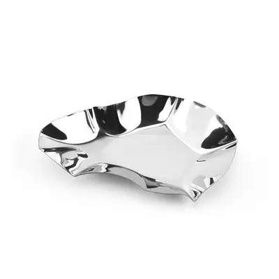 Stainless Steel Oyster and Snail Plate for Steaming and Barbecue - 8