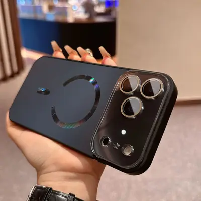 iPhone 18 Pro Max Kılıfı, Kamera Lens Koruyucu, AG Mat Manyetik