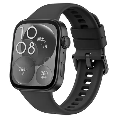Huawei Fit4 Silicone Watch Strap, Micro-Wave Texture - 7