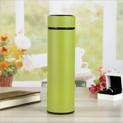 Stainless Steel Double-Wall Frosted Insulated Cup with Engraved Logo - 13