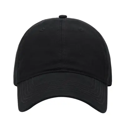 Combed Cotton Baseball Cap Solid Color Water Washed Hat Simple Trendy Duck Bill Cap Outdoor Popular Versatile Soft Top Sun Visor Hat
