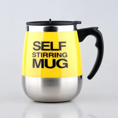 Stainless steel USB rechargeable self-stirring mug - 9