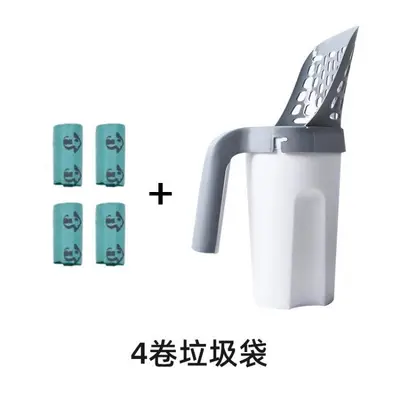 All-in-One Cat Litter Scoop with Detachable Large-Capacity Filter for Cats and Dogs - 10