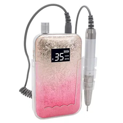 New P30 Cordless Battery Nail Polisher 35000 rpm Rechargeable Portable Electric Polisher Nail Remover - 7