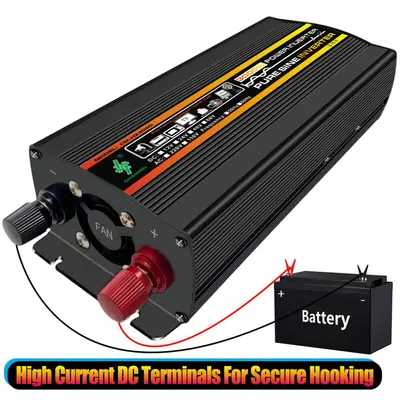 Saf Sinüs Dalga İnvertör 12V 220V, 500W ile 4000W Arası