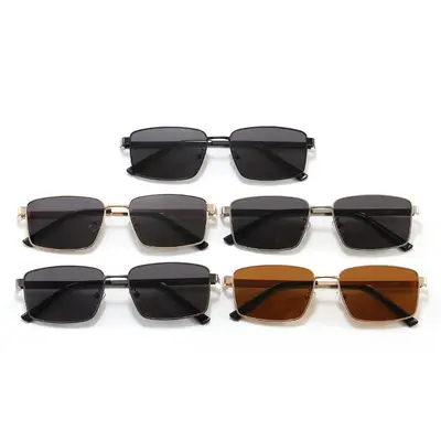 Men's Polarized Sunglasses, Metal Frame, UV400 Protection, for Driving - 4