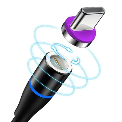 7-Pin Magnetic Data Cable for Huawei TYPE-C, 0.3 m, Super Fast Charging