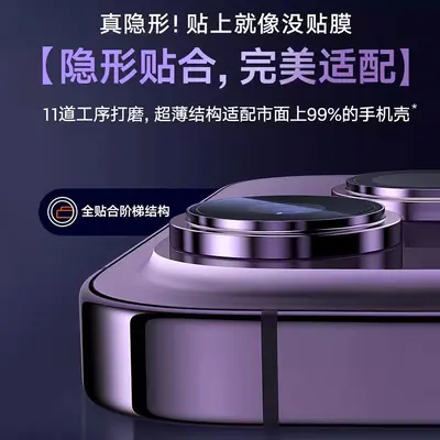 Premium Camera Lens Protector for Apple 16 Pro Max and 15 Plus
