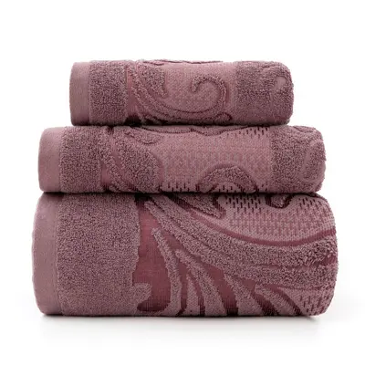 Jacquard-Baumwoll-Handtuchgarnitur, Erwachsene, reine Baumwolle - 9
