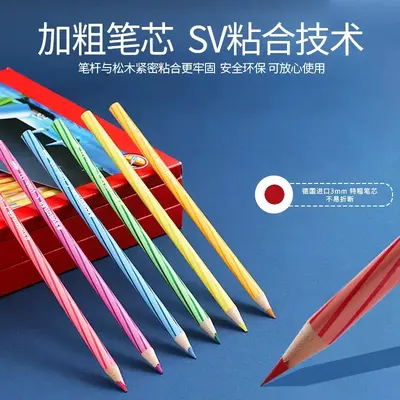 Staedtler 137 suda eriyen renkli kalem seti, profesyonel resim çizimi