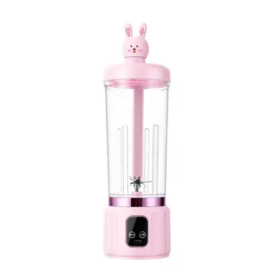 Portable cartoon juicer, large capacity, multifunctional
