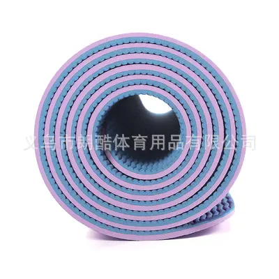 TPE yoga matı, şok emici, spor ve dans için - 7