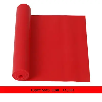 Rehabilitation Exercise Resistance Band, Elastic Strength Training Stretch Band - 12