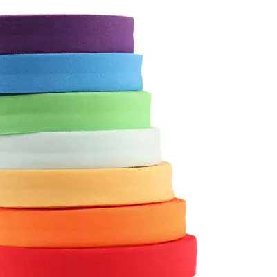 Farbiges Nylon-Elastikband zum Einfassen von Jacken und Unterwäsche - 6