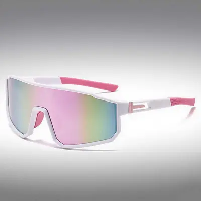 Yeni Sunglasses spor güneş gözlüğü polarize renkli erkek bayan bir parça güneş gözlüğü açık hava büyük rüzgar gözlüğü 3058 - 11
