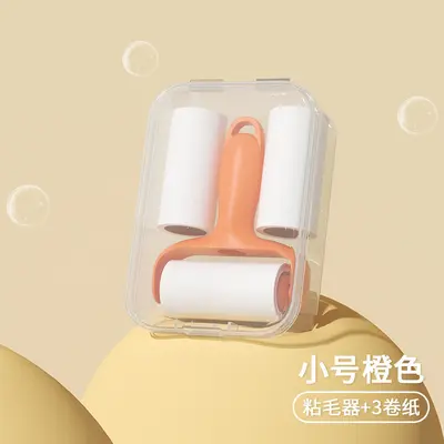 Portable mini lint roller, high adhesion, tear-off refill - 10