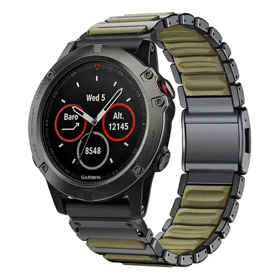 Titanium Watch Band for Garmin Fenix 8, Magnetic Buckle, 22/26 mm - 8