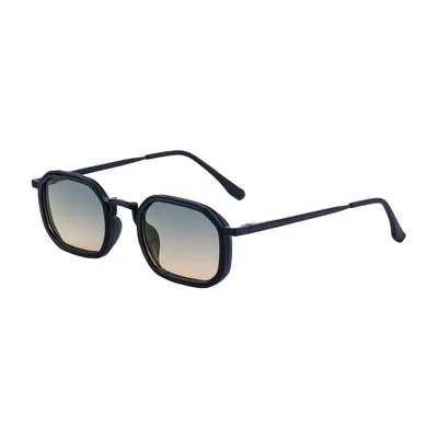 Square Frame Retro Men's Sunglasses with Spring Hinges and UV Protection - 11